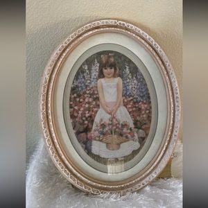 Beautiful girl picture in 13” tall